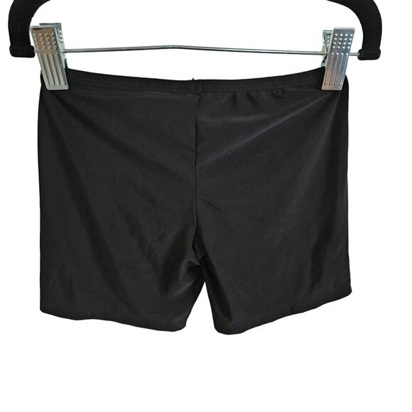 Under Summers Girls XS Anti Chafing Slip Short Solid Black Shapewear Layer New - Picture 3 of 6